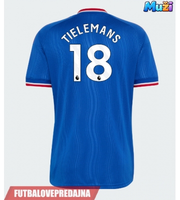 Lacne Muži Futbalové dres Manchester United Youri Tielemans #18 2026-27 Krátky Rukáv - Preč